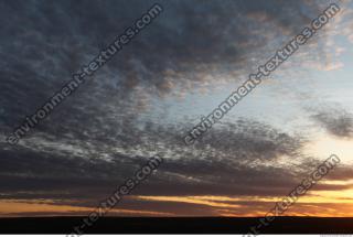 photo texture of sunset sky 0001